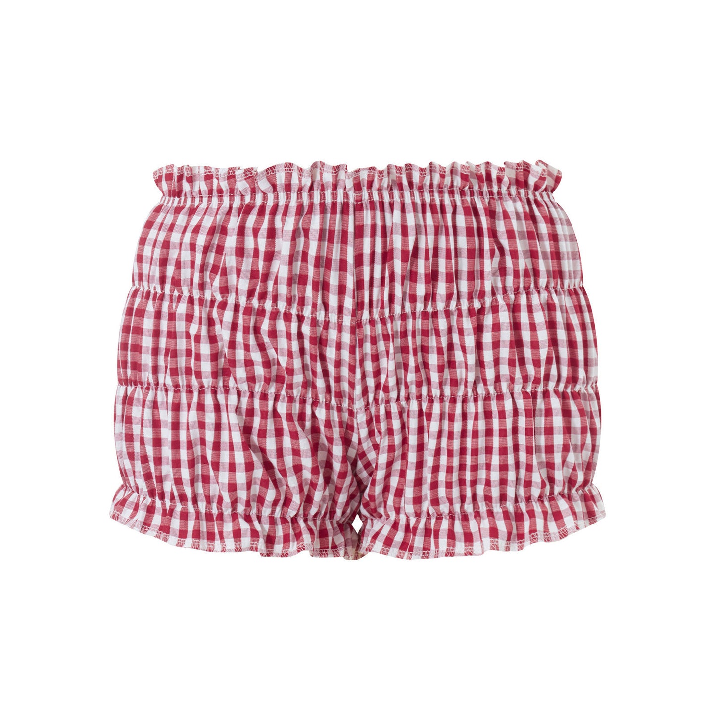 Grace – Shorts à Carreaux Décontractés et Sexy en Dentelle