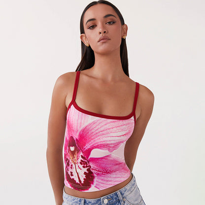 Lauren – Camisole Sexy Imprimée