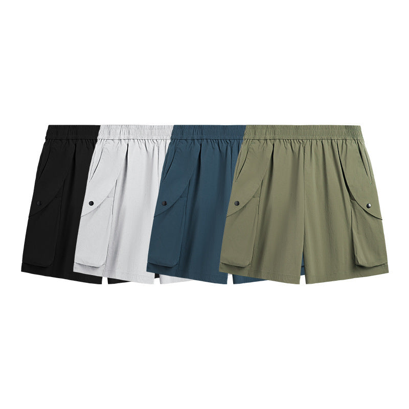 Andrew – Shorts de Sport Extensibles à Carreaux