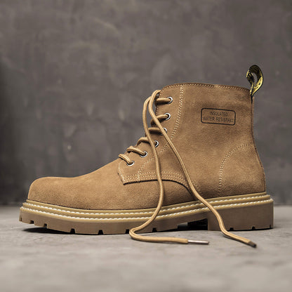 Jay – Bottes Réhaussantes Rétro en Cuir Vegan pour Hommes
