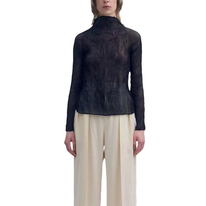 Helen – Haut Transparent Léger et Extensible de Grande Taille