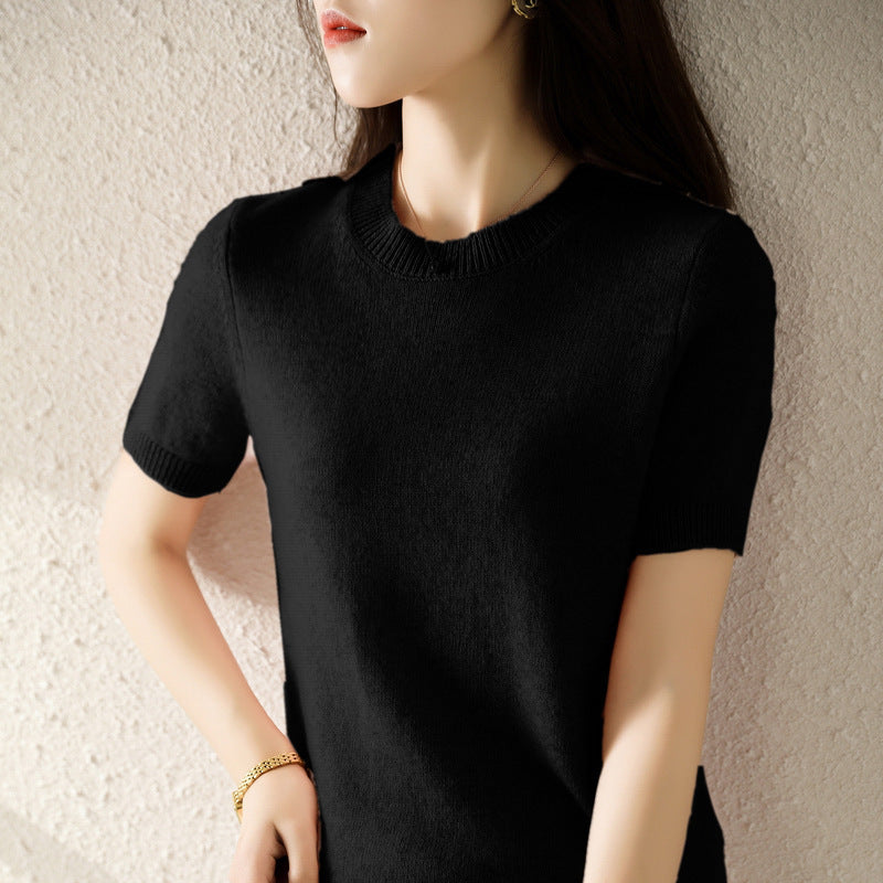 Emily – Pull Slim à Col Rond