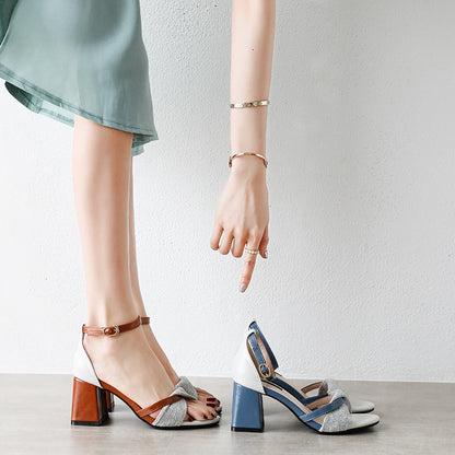 Megan – Sandales à talons hauts avec boucle