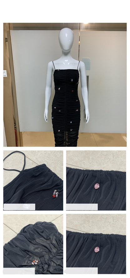 Stéphanie – Robe à bretelles élégante avec bandeau