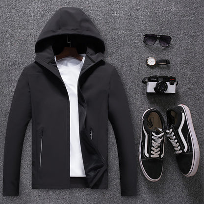 Dylan – Veste d'escalade élastique pour hommes en couche unique, imperméable et coupe-vent