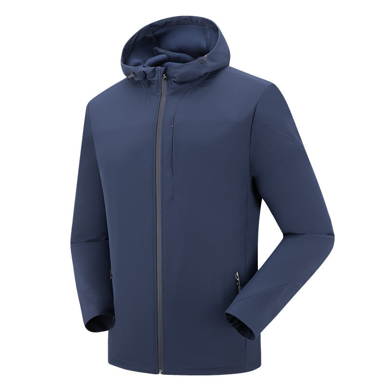 Dylan – Veste d'escalade élastique pour hommes en couche unique, imperméable et coupe-vent