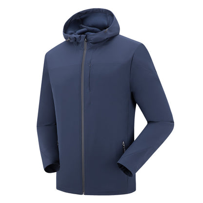 Dylan – Veste d'escalade élastique pour hommes en couche unique, imperméable et coupe-vent