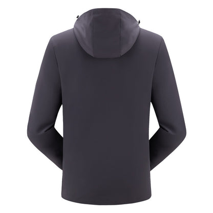 Dylan – Veste d'escalade élastique pour hommes en couche unique, imperméable et coupe-vent