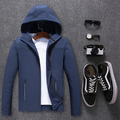 Dylan – Veste d'escalade élastique pour hommes en couche unique, imperméable et coupe-vent