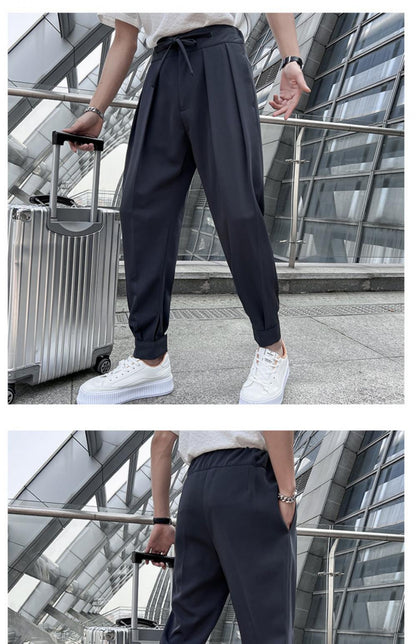 Mitchell – Pantalons à Taille Élastique et Fermetures Velcro