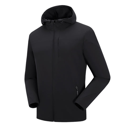 Dylan – Veste d'escalade élastique pour hommes en couche unique, imperméable et coupe-vent