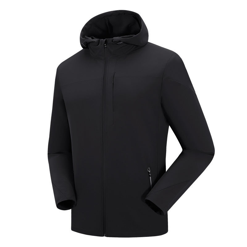 Dylan – Veste d'escalade élastique pour hommes en couche unique, imperméable et coupe-vent