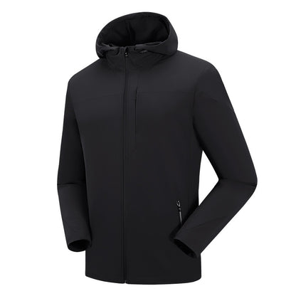 Dylan – Veste d'escalade élastique pour hommes en couche unique, imperméable et coupe-vent