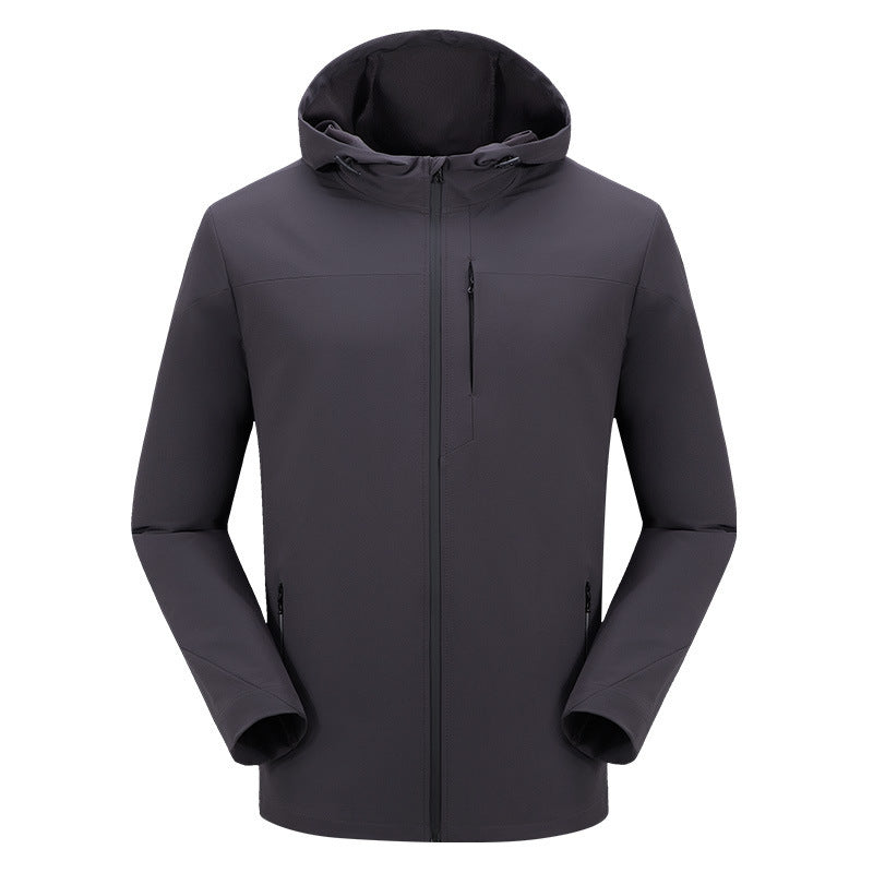 Dylan – Veste d'escalade élastique pour hommes en couche unique, imperméable et coupe-vent
