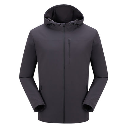 Dylan – Veste d'escalade élastique pour hommes en couche unique, imperméable et coupe-vent
