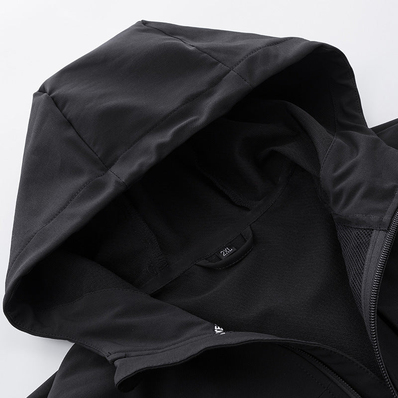 Dylan – Veste d'escalade élastique pour hommes en couche unique, imperméable et coupe-vent