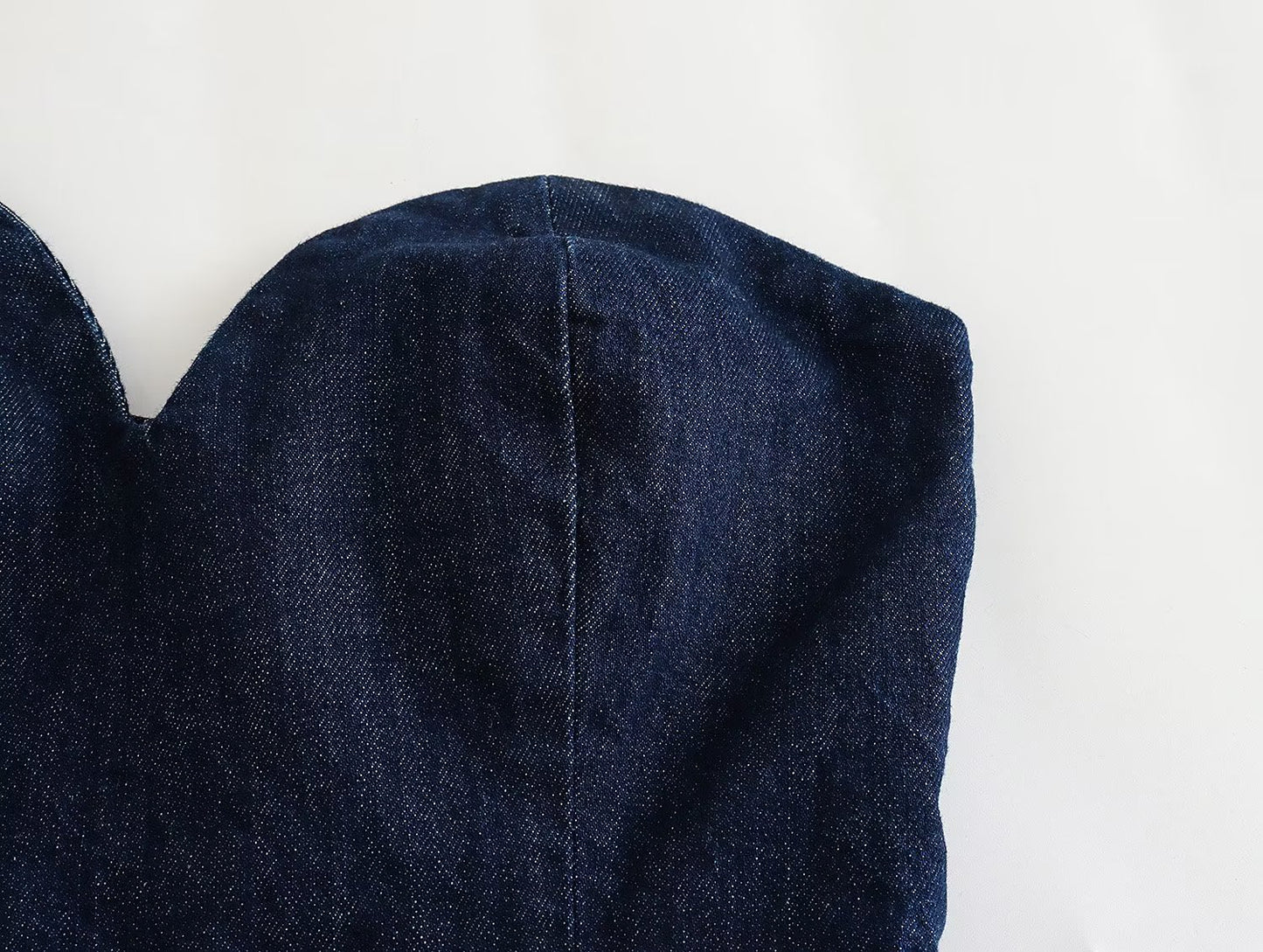 Michelle – Combinaison en Denim avec Ceinture