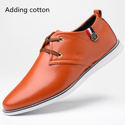 Bryan – Chaussures Respirantes en Cuir Végan avec Semelles Souples
