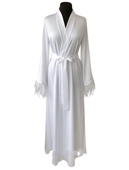 Harriet – Pyjamas Mi-Longs Simples pour Mariage