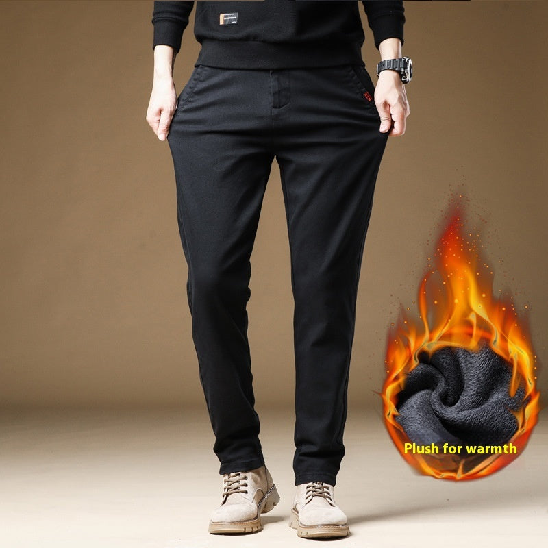 Grant – Pantalon d'Hiver Doublé en Laine Polaire pour Homme