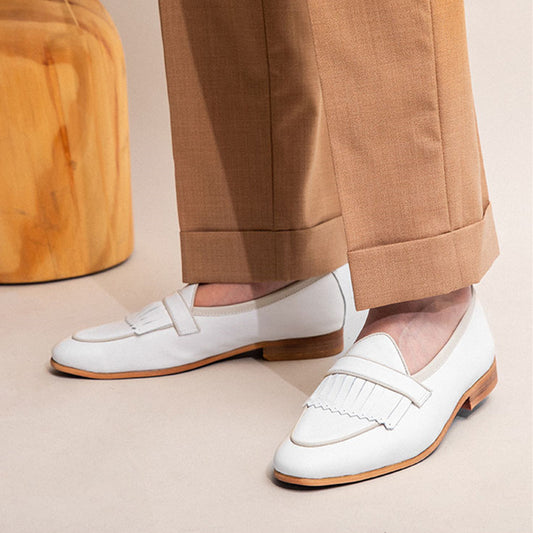 Micheal – Mocassins pour hommes à bout carré