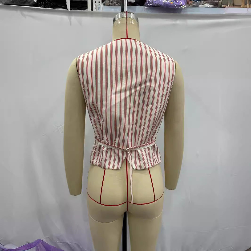 Melanie – Veste Brodée en Polyester pour Femme