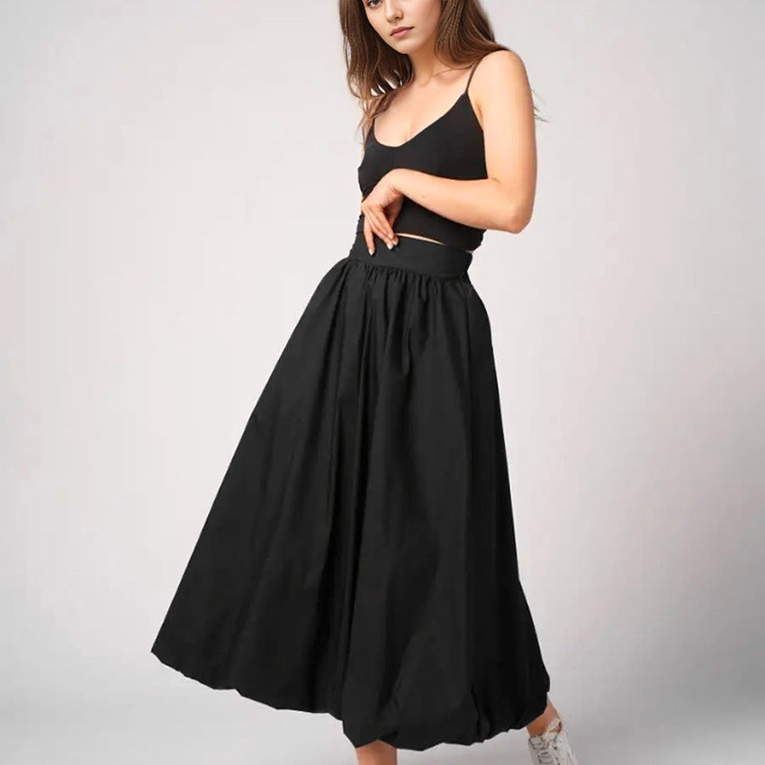 Anna – Jupe Bouffante de Style Commute Printanier