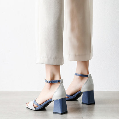 Megan – Sandales à talons hauts avec boucle