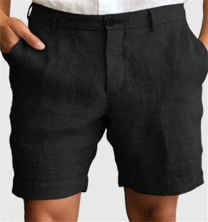 Sam – Shorts d'Été Respirants en Lin pour Hommes