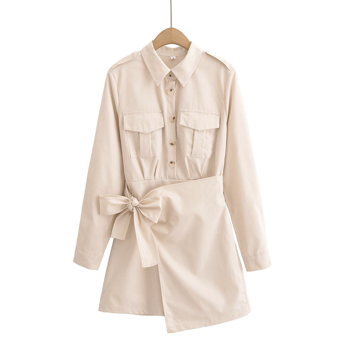 Jade – Robe Longue à Nœud Papillon