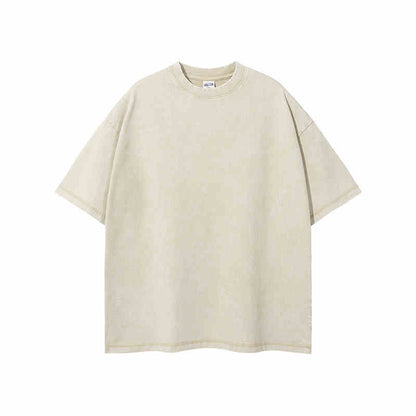 Helen – T-shirt Vintage en Coton Batik Délavé