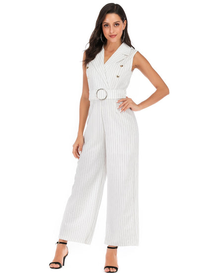 Anna – Combinaison sans manches avec ceinture