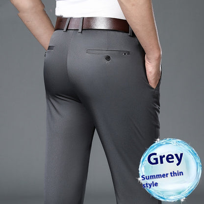Miles – Pantalon Droit Fin Non-repassant