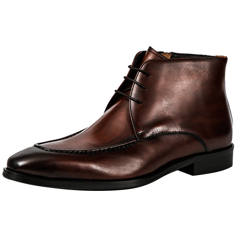 Marc – Bottes Hautes en Cuir Vegan pour Hommes