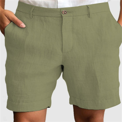 Sam – Shorts d'Été Respirants en Lin pour Hommes