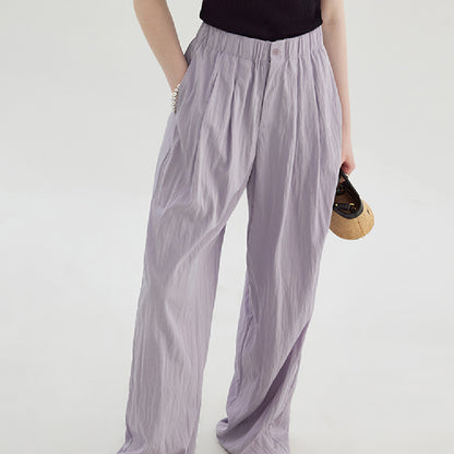 Elizabeth – Pantalon Droit Décontracté Polyamide