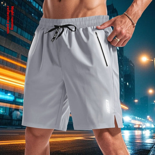 Percy – Shorts Luminants en Tissu Élastique Micro avec Séchage Rapide