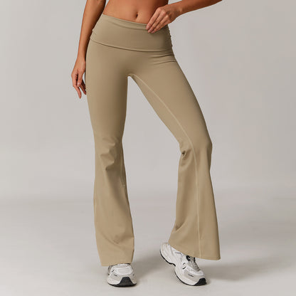 Gabrielle – Pantalon de Yoga Taille Haute Pliable