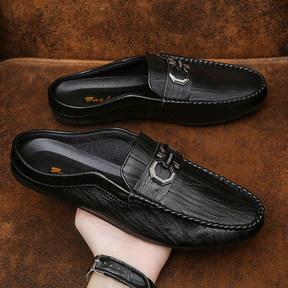 Neville – Mocassins Hommes Fermés Sans Talon en Cuir Vegan