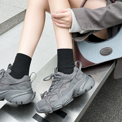 Marion – Chaussures à plateforme en cuir vegan pour femmes
