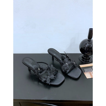 Shannon – Mules À Talons Carrés