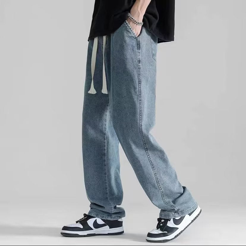 Kenny – Jean Droit Homme à Jambe Large et Souple