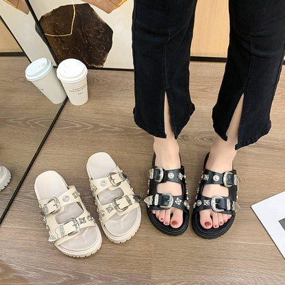 Chelsea – Chaussons Rivet Motif Python et Léopard Grande Taille