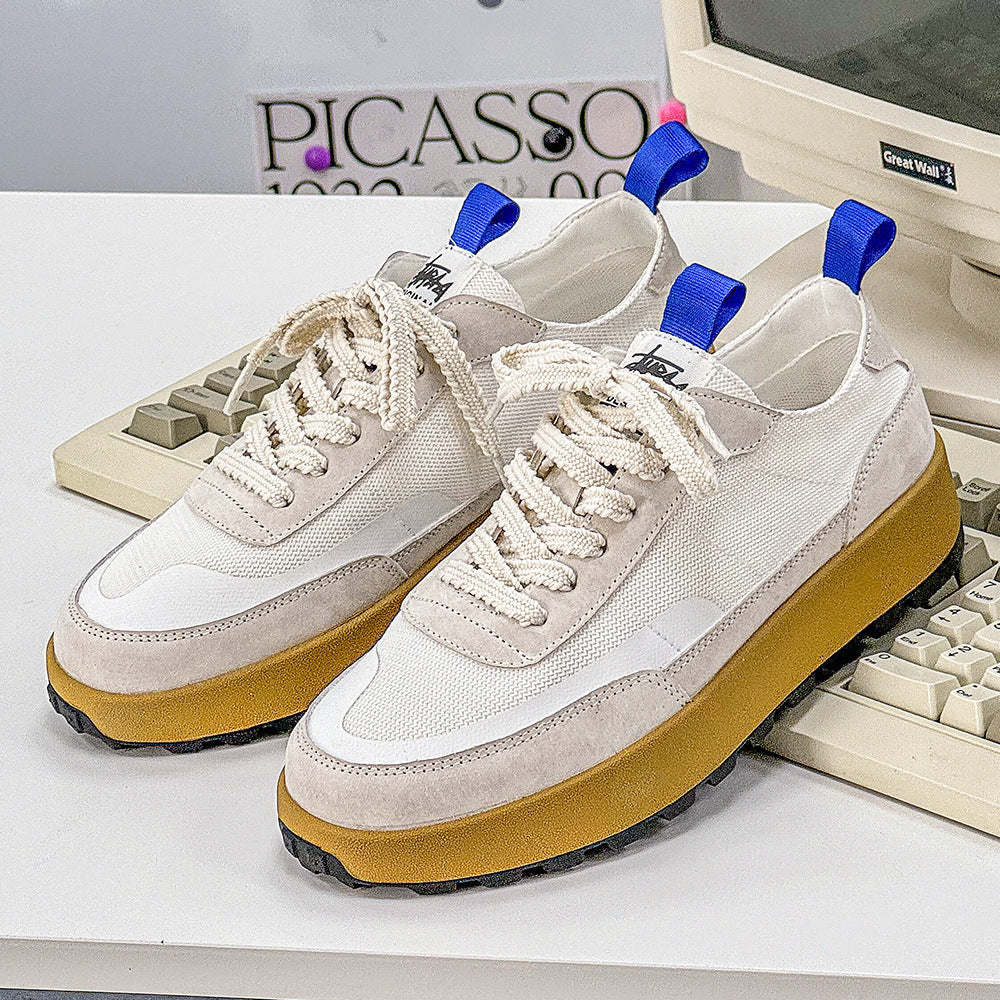 Ian – Chaussures de Sport Rétro et Respirantes