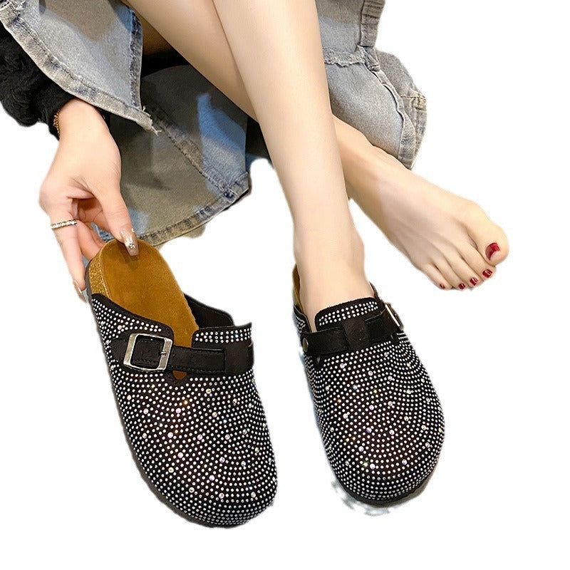 Kimberley – Mules à Semelle Épaisse avec Boucle