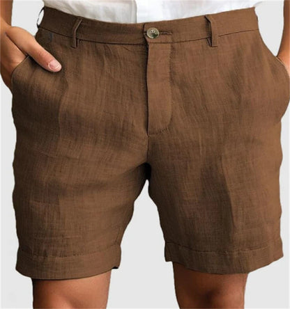 Sam – Shorts d'Été Respirants en Lin pour Hommes