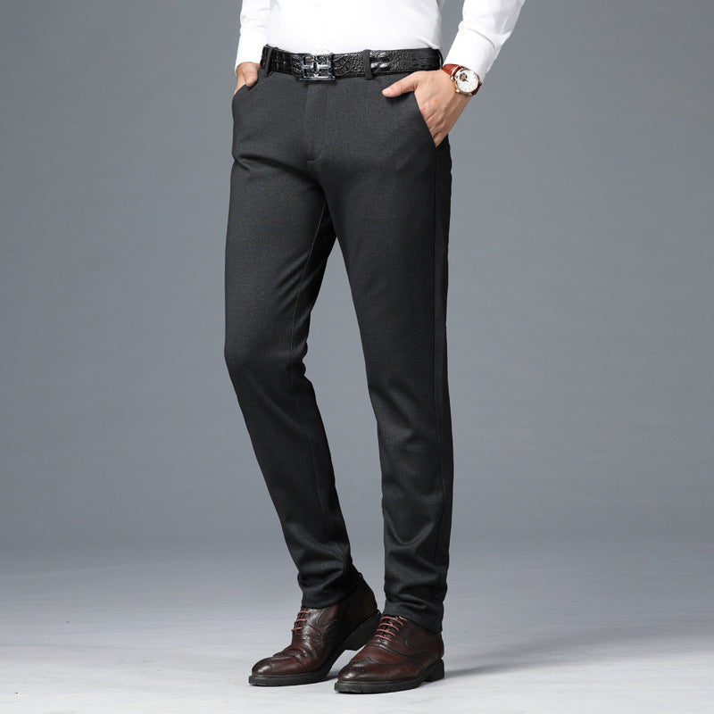 Ricky – Pantalon Homme Décontracté Stretch Droit Affaires