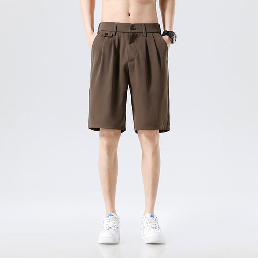 Tristan – Shorts Confortables pour Hommes en Couleur Unie