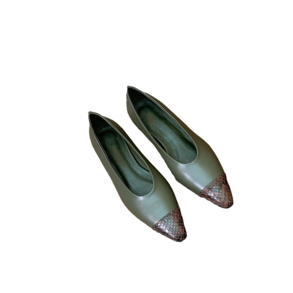Julie – Mocassins Rétro à Semelle Plate