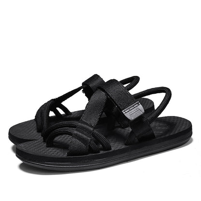 Steve – Sandales en Tissage pour la Plage